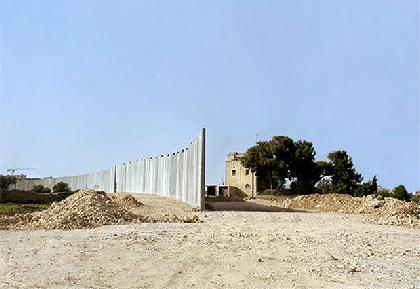 Mauerbau an der israelischen  Grenze
