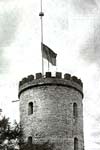 Halbmast auf der Sparrenburg